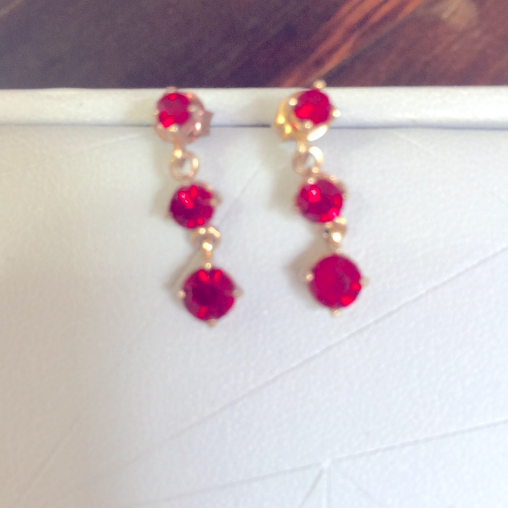 Red Earrings